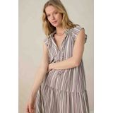 Sissy-Boy - Multicolour - Maxi Jurk - Gestreept