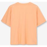 Sissy-Boy - Lichtoranje T-shirt met borstzakje