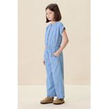 Sissy-Boy - Jumpsuit - Blauw - Denim - Met Print