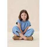 Sissy-Boy - Jumpsuit - Blauw - Denim - Met Print