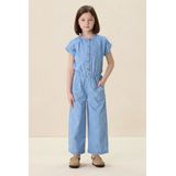 Sissy-Boy - Jumpsuit - Blauw - Denim - Met Print