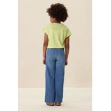 Sissy-Boy - Wide Leg Jeans - Blauw - Met Embroidery