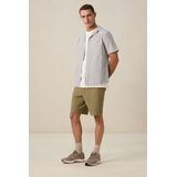 Sissy-Boy - Overhemd - Donkerblauw - 100% Katoen - Korte Mouwen