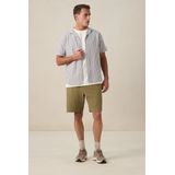 Sissy-Boy - Overhemd - Donkerblauw - 100% Katoen - Korte Mouwen