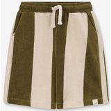 Groen gestreepte shorts