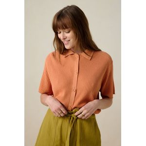 Sissy-Boy - Oranje gebreide trui