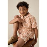 Sissy-Boy - Korte Broeken - Oranje - Smiley Print