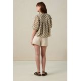 Blouse - Multicolour - Palmboomprint