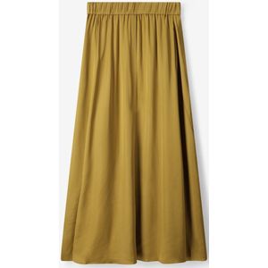 Sissy-Boy - Lichtgroene - Maxi Rok - Satijn