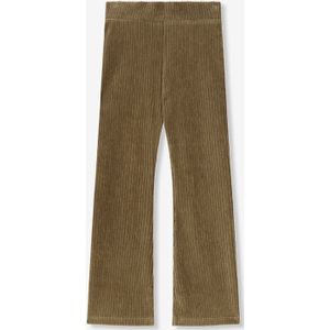 Sissy-Boy - Rib Flared Legging - Groen - Katoenmix