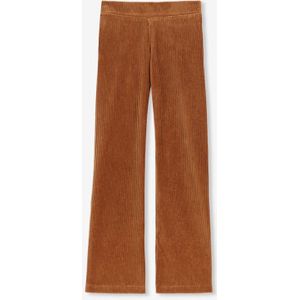 Sissy-Boy - Flared Legging - Bruin - Ribkwaliteit - Elastische Waistband