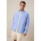 Sissy-Boy - Overhemd - Lichtblauw - Katoen