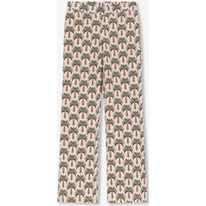 Sissy-Boy - Witte flared legging met palmboom print