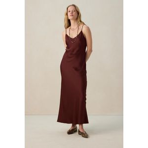 Sissy-Boy - Donkerrode maxi-jurk