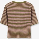 Sissy-Boy - Gebreid Vest - Groen - Met Strepen