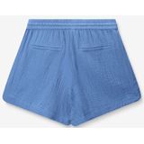 Sissy-Boy - Korte Broek - Blauw - Mousseline Stof