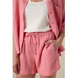 Sissy-Boy - Korte Broek - Lichtroze - Mousselin Stof