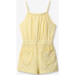 Sissy-Boy - Playsuit - Lichtgeel - Spaghetti Bandjes - Ronde Hals