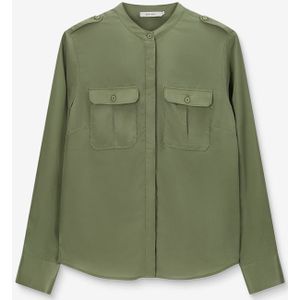 Sissy-Boy - Blouse - Groen - Met Borstzakken