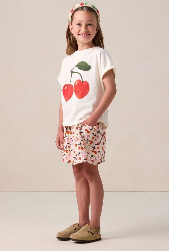 Sissy-Boy - Witte rok met kersen print