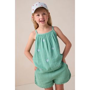 Sissy-Boy - Groene top met embroidery