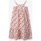Sissy-Boy - A-lijn Jurk - Wit - Kersen Print - Maxi-lengte