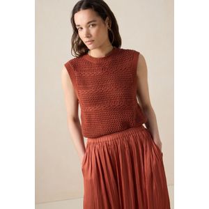 Sissy-Boy - Roodbruine - Gebreide Spencer