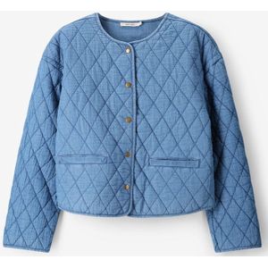 Sissy-Boy - Padded Denim Jack - Blauw - Relaxed Fit