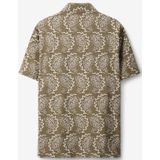 Sissy-Boy - Overhemd - Groen - Korte Mouwen - Relaxed Fit