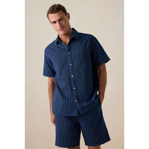 Sissy-Boy - Overhemd - Donkerblauw - Gestreept