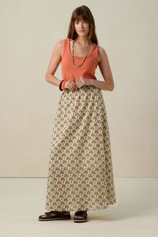 Sissy-Boy - Multicolour - Maxi Rok - Palmboom Print