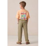 Sissy-Boy - Groene Broek - Harembroeken - Opgestikte Zakken - Regular Waist - Relaxed Fit