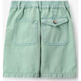 Sissy-Boy - Korte Broek - Groen - Regular Fit - Opgestikte Zakken