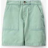 Sissy-Boy - Korte Broek - Groen - Regular Fit - Opgestikte Zakken