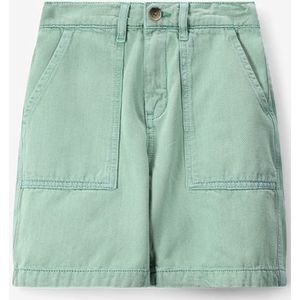 Sissy-Boy - Korte Broek - Groen - Regular Fit - Opgestikte Zakken