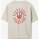 Sissy-Boy - Beige oversized T-shirt met artwork