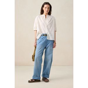 Sissy-Boy - Blouse - Wit - Met Embroidery