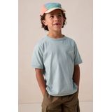 Sissy-Boy - Oversized T-shirt - Blauw - 100% Katoen - Surf Artwork