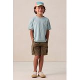 Sissy-Boy - Oversized T-shirt - Blauw - 100% Katoen - Surf Artwork