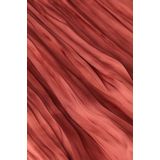 Donkeroranje geplooide maxi rok