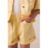 Sissy-Boy - Korte Broek - Lichtgeel - 100% Katoen - Elastische Tailleband