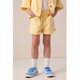 Sissy-Boy - Korte Broek - Lichtgeel - 100% Katoen - Elastische Tailleband
