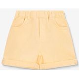 Sissy-Boy - Korte Broek - Lichtgeel - 100% Katoen - Elastische Tailleband