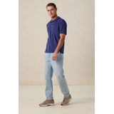 Sissy-Boy - Polo - Donkerblauw - Badstof - Katoen