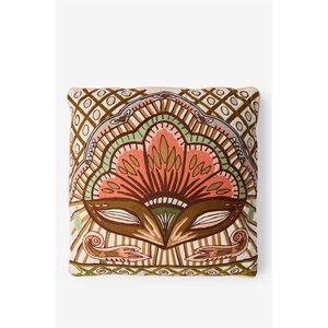 Hoofdkussen - Lichtoranje - Met Print