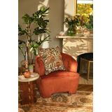 Sissy-Boy - Lichtbruin - Kussen - 60 x 60 cm - Jacquard geweven met Flamingo