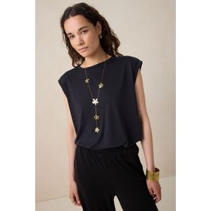 Sissy-Boy - Zwart mouwloos T-shirt