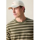 Sissy-Boy - Donkergroen - T-shirt - Gestreept - Korte Mouwen - Boxy Oversized Fit