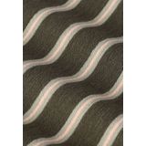 Sissy-Boy - Donkergroen - T-shirt - Gestreept - Korte Mouwen - Boxy Oversized Fit