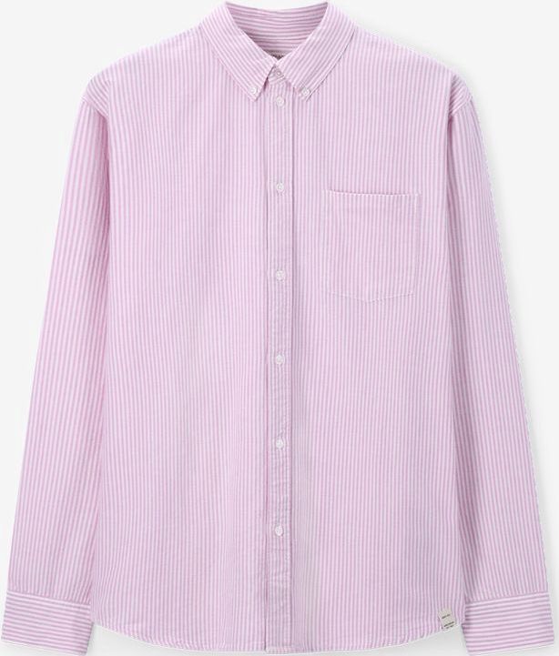 Sissy-Boy - Lichtroze - Overhemd - Lange Mouwen - Katoen - Rechte Fit